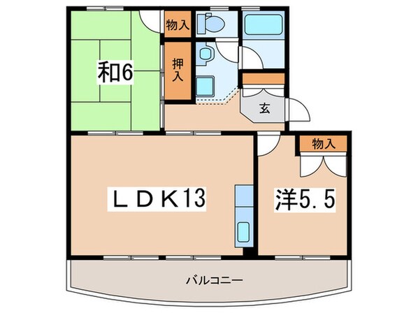 ベルヴェデーレの物件間取画像